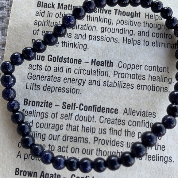 Mini energy healing bracelet trio - Picture 2 of 4